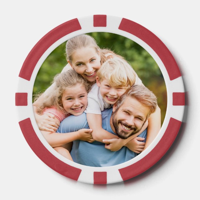Create Your Own Photo Custom Picture DIY Pokerchips (Vorderseite)