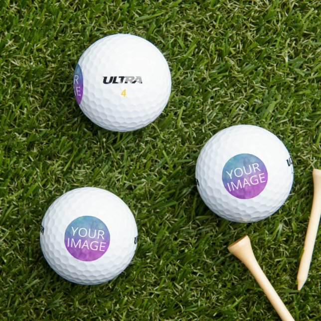 Create Your Own Photo Golf Balls Golfball (Insitu Gras)