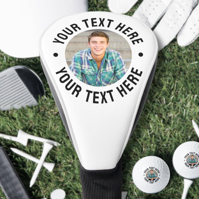 Create your Own Photo Golf Headcover (Create your Own Photo Golf Head Cover)