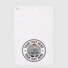 Create your Own Photo Golfhandtuch