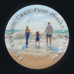 Create Your Own Photo Paper Plates Custom Text Pappteller<br><div class="desc">Custom Photo and Text Paper Plates - Unique Your Own Design - Personalized Family / Friends / Party Plates - Wedding or Personal Disposable Party Plates / Supplies / Tableware / Photo Gifts - Add Your Photo and Text - Resize and move elements with Customization tool ! Choose font /...</div>