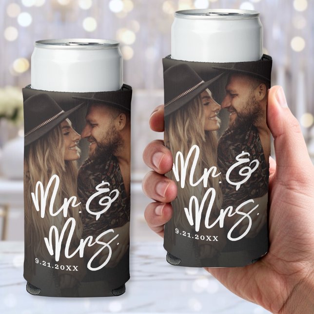 Create Your Own Photo Wedding Selters Dosenkühler (Create Your Own Photo Wedding Seltzer Can Cooler )