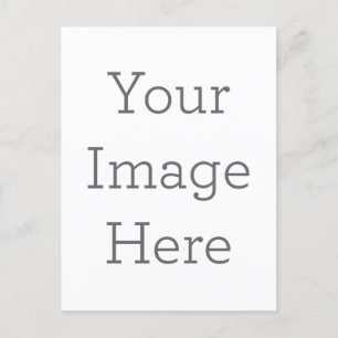 Create Your Own Portrait Christmas Postcard Postkarte