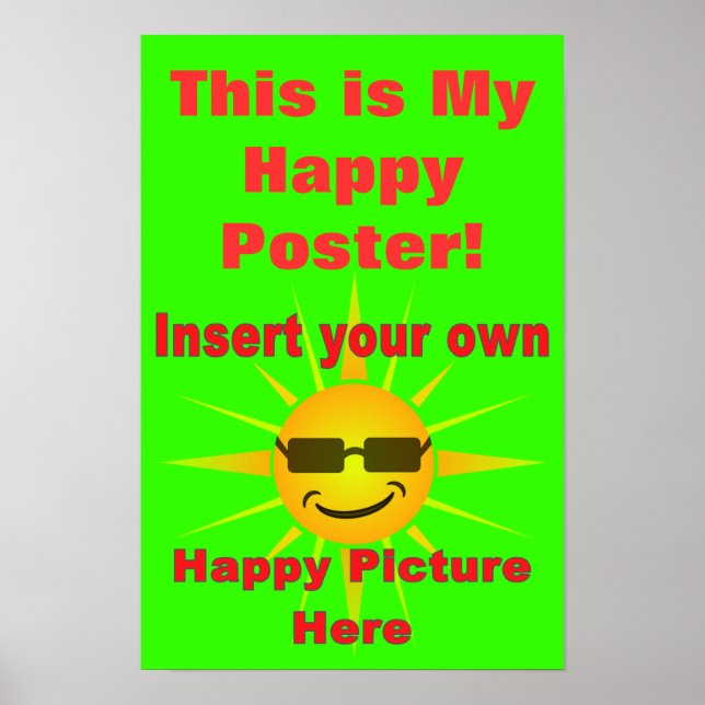 Create your own poster (Vorne)