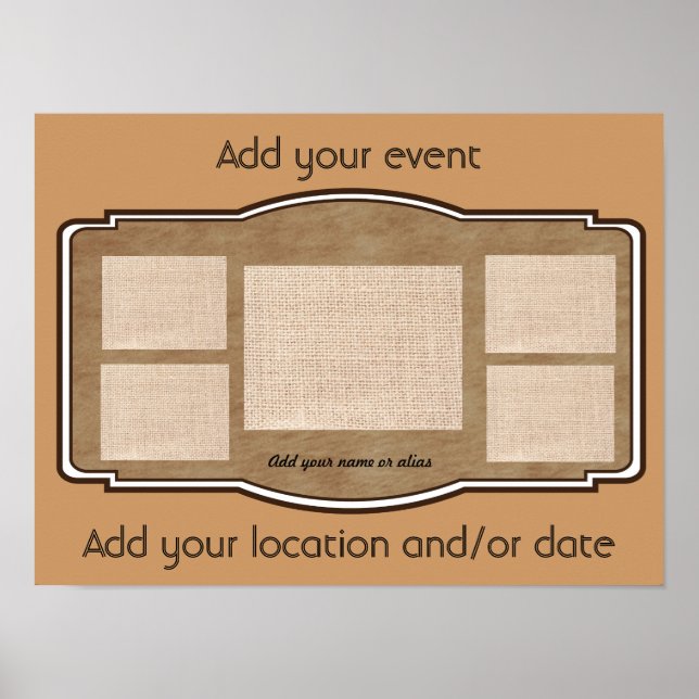 Create Your Own Poster (Vorne)