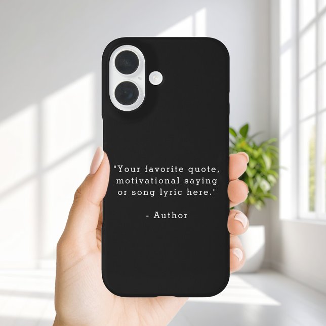 Create Your Own Quote Case-Mate iPhone Hülle (Von Creator hochgeladen)