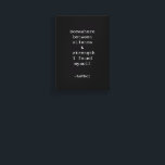 Create Your Own Quote Stretched Canvas Print Leinwanddruck<br><div class="desc">Design your own inspirational wall art with this customizable stretched canvas print. Add your favorite motivational quote, personal mantra, or thoughtful message to create decor that speaks to you. Perfect for bedrooms, offices, dorm rooms, or as a meaningful gift for someone special. ✔️ Custom quote option ✔️ High-quality stretched canvas...</div>