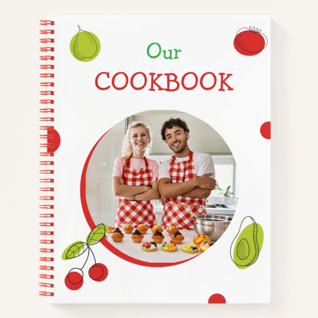 Create Your Own Recipe Book  Notizbuch (Vorderseite)