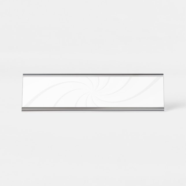 Create Your Own Schreibtischnamensplakette (Vorderseite )