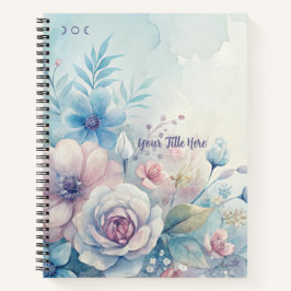 Create Your Own Shabby Chic Flower Bouquet Floral Notizbuch