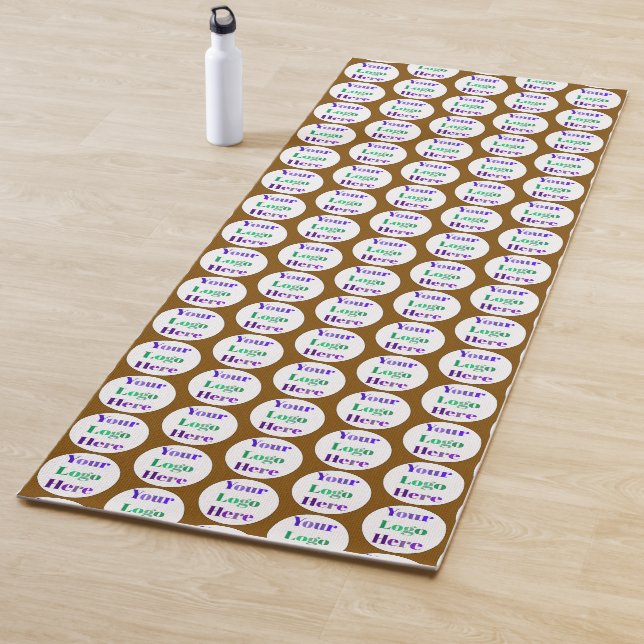 Create Your Own Simple Business Custom Logo  Yogamatte (Beispiel)