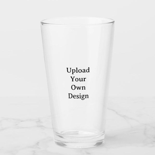 Create Your Own Simple Custom Glass Tumbler (Vorderseite)