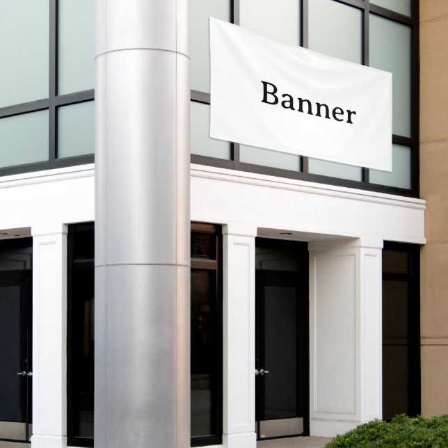 Create Your Own Simple Custom Vinyl 6' x 10' Banner (Äußeres Gebäude)