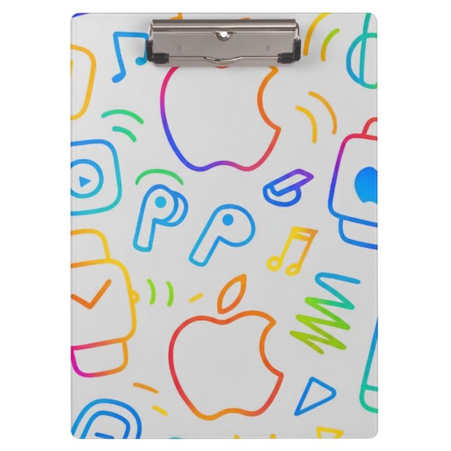 Create Your Own Simple personalized Trending Klemmbrett (Vorderseite)