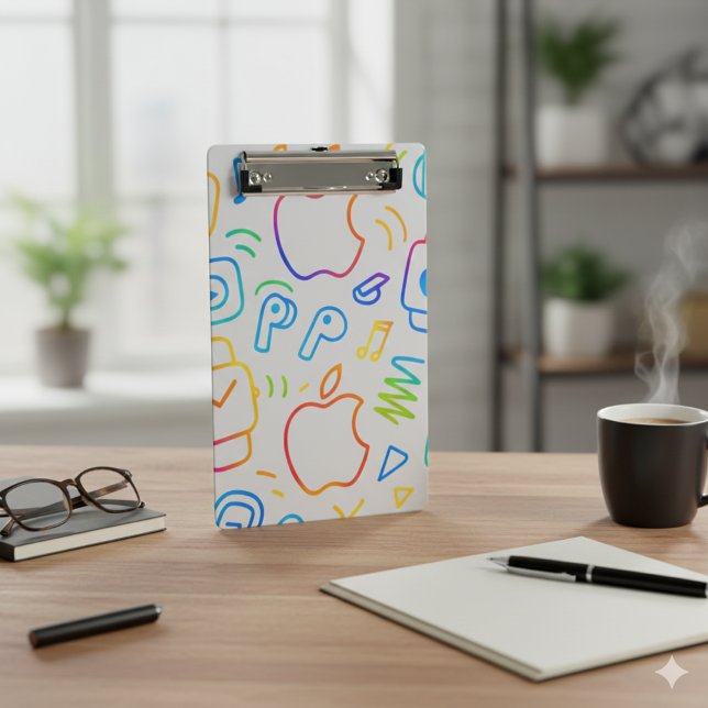 Create Your Own Simple personalized Trending Mini Klemmbrett (Von Creator hochgeladen)