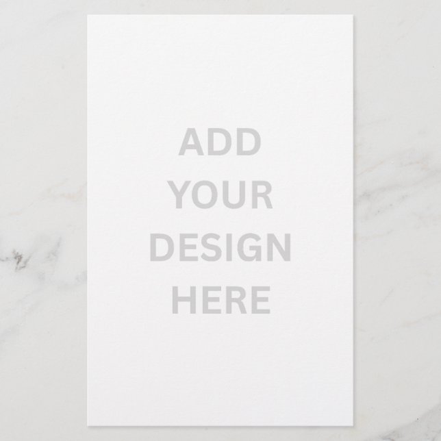 Create Your Own Stationery Paper Size 5.5" x 8.5" Briefpapier (Vorderseite)