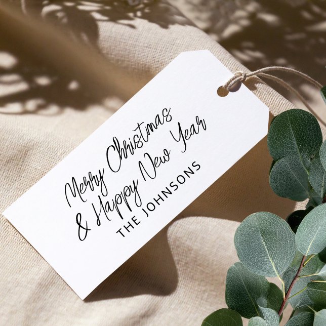 Create Your Own Stylish Script Christmas Greetings Gummistempel (Von Creator hochgeladen)