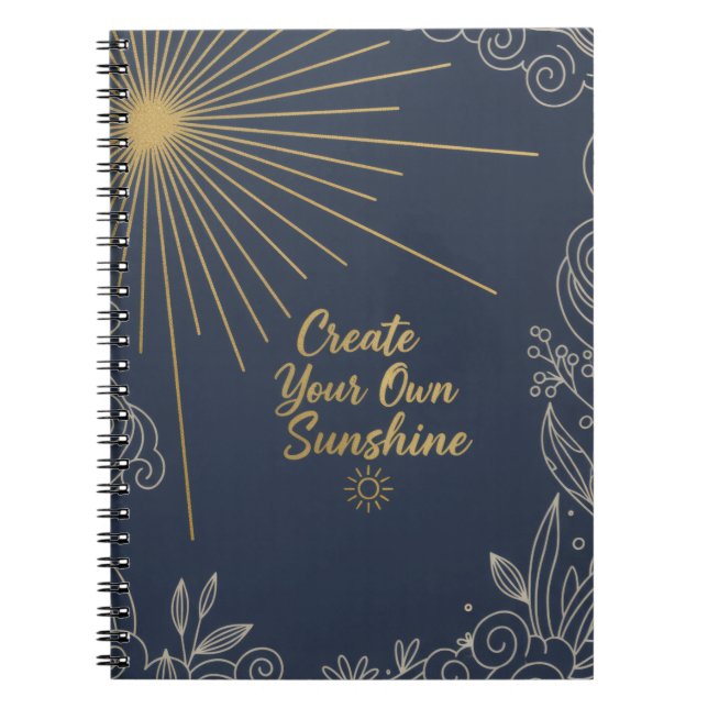 Create Your Own Sunshine Journal Notizblock (Vorderseite)