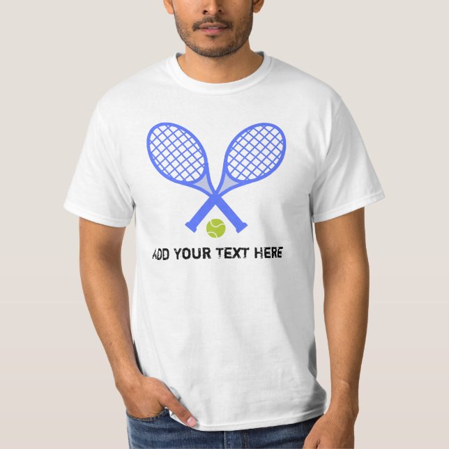 Create Your Own Tennis Player  T-Shirt (Vorderseite)