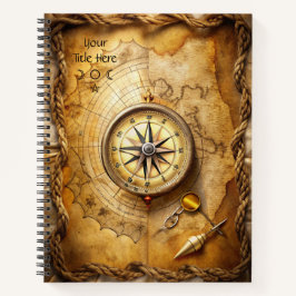 Create Your Own Traveler Compass Rose Notizbuch