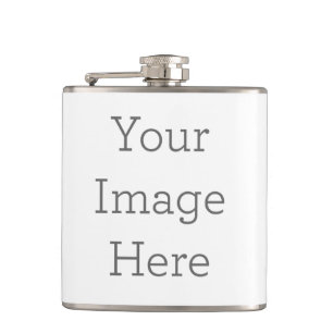 Create Your Own Vinyl Wrapped Flask 6 oz Flachmann