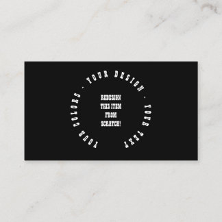 Create Your Own Visitenkarte