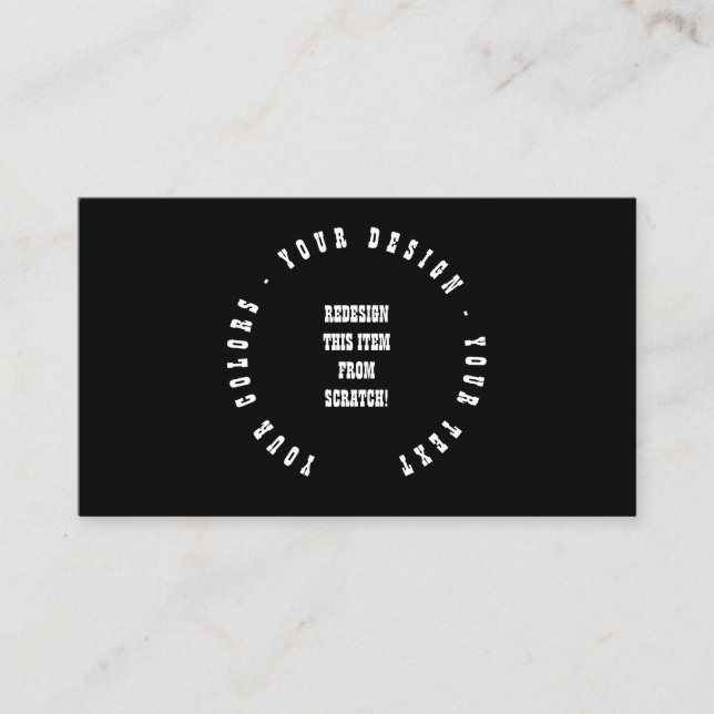 Create Your Own Visitenkarte (Vorderseite)