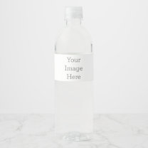 Create Your Own Water Bottle Label Wasserflaschenetikett
