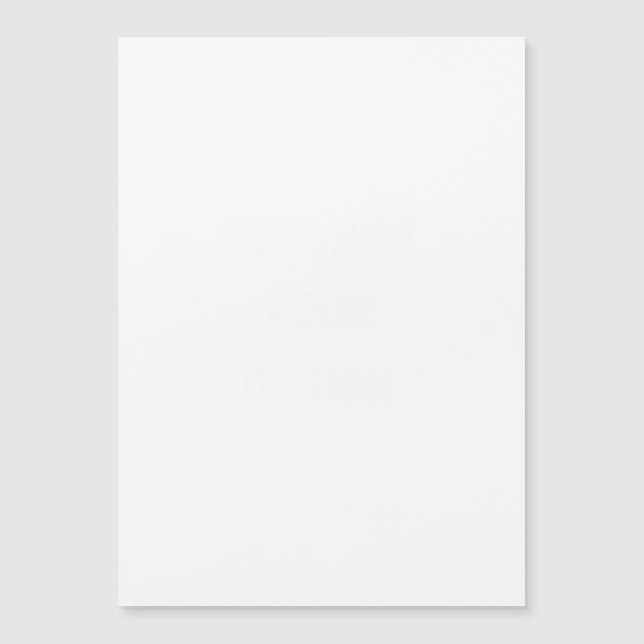 Create Your Own wedding custom  Magnetkarte (Vorderseite)