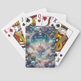 Create Your Own Whimsical Dream Castle Spielkarten