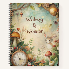 Create Your Own Whimsical Rabbit Garden Notizbuch