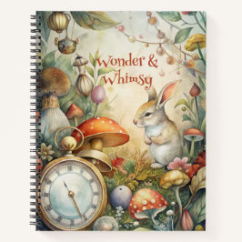 Create Your Own Whimsical Rabbit Hutch Notizbuch