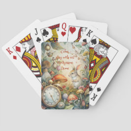 Create Your Own Whimsical Rabbit Hutch Spielkarten