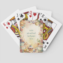 Create Your Own Whimsical Tea Party Cakes Spielkarten