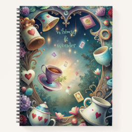 Create Your Own Whimsical Tea Party Notizbuch