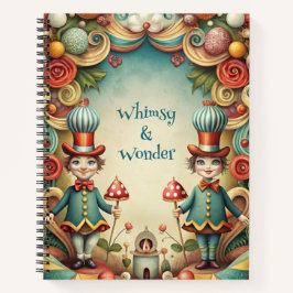 Create Your Own Whimsical Tweedles Notizbuch