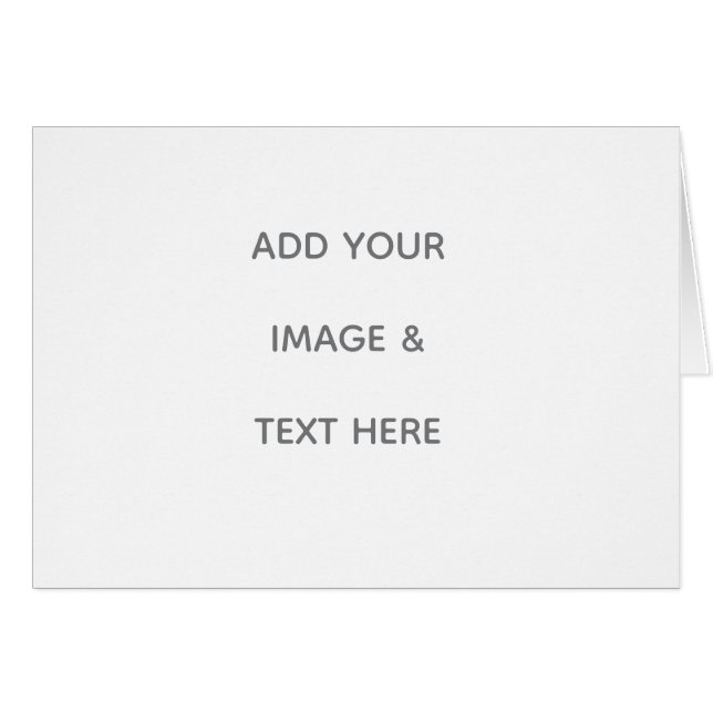 Create Your Own white  (Vorderseite (Horizontal))