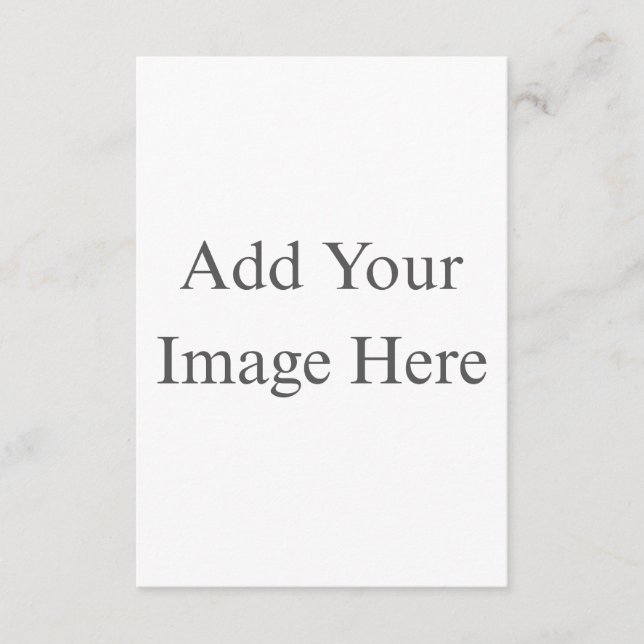 Create Your Own white  Begleitkarte (Vorderseite)