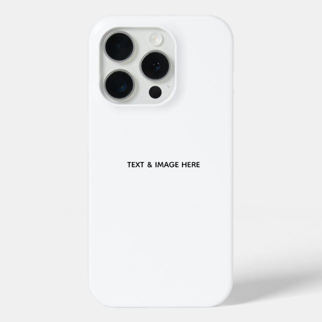 Create Your Own white Case-Mate iPhone Hülle (Rückseite)