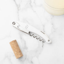 Create Your Own White Corkscrew Kellnermesser
