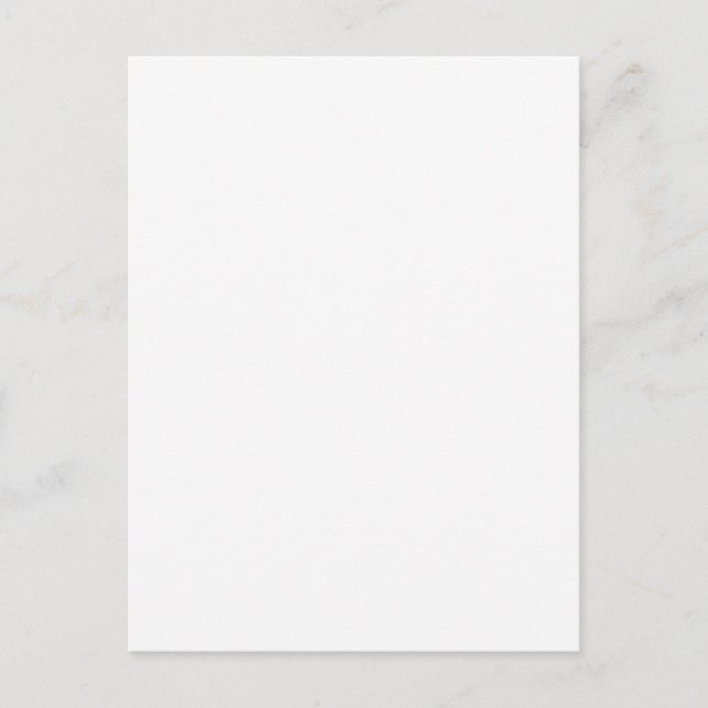 Create Your Own White custom Feiertagspostkarte (Vorderseite)