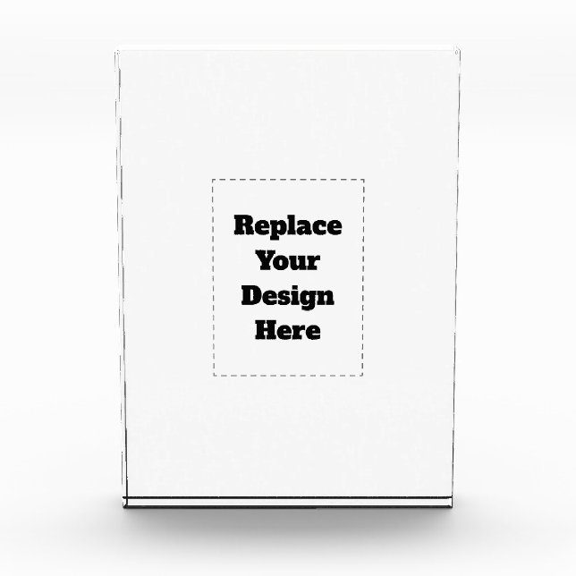 Create Your Own white  Fotoblock (Vorderseite)