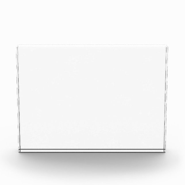Create Your Own white  Fotoblock (Vorderseite)