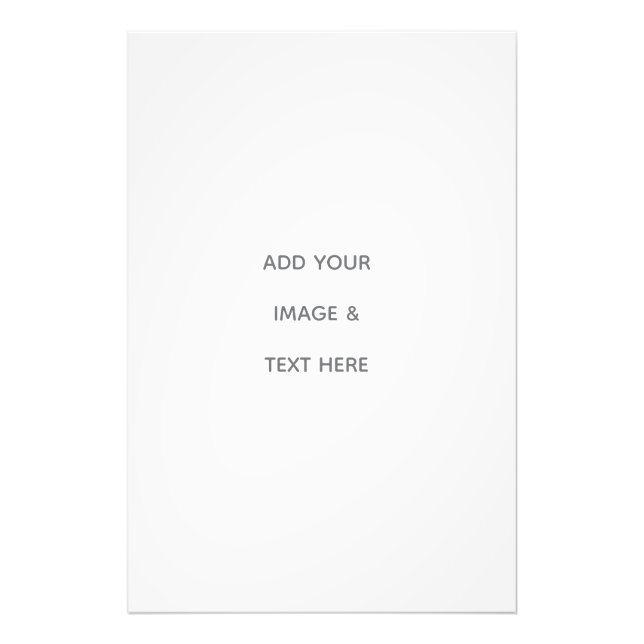 Create Your Own white  Fotodruck (Vorne)