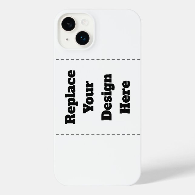 Create Your Own white  iPhone Hülle (Rückseite)