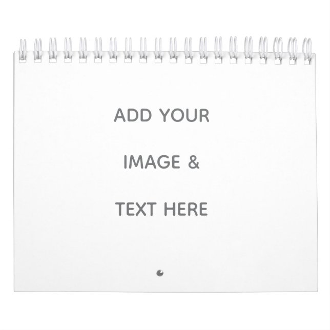 Create Your Own white  Kalender (Titelbild)