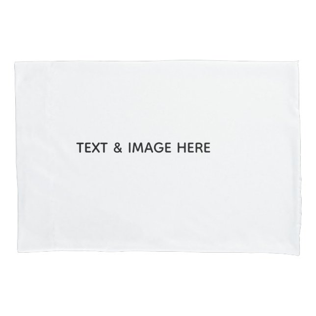 Create Your Own white Kissenbezug (Vorderseite)