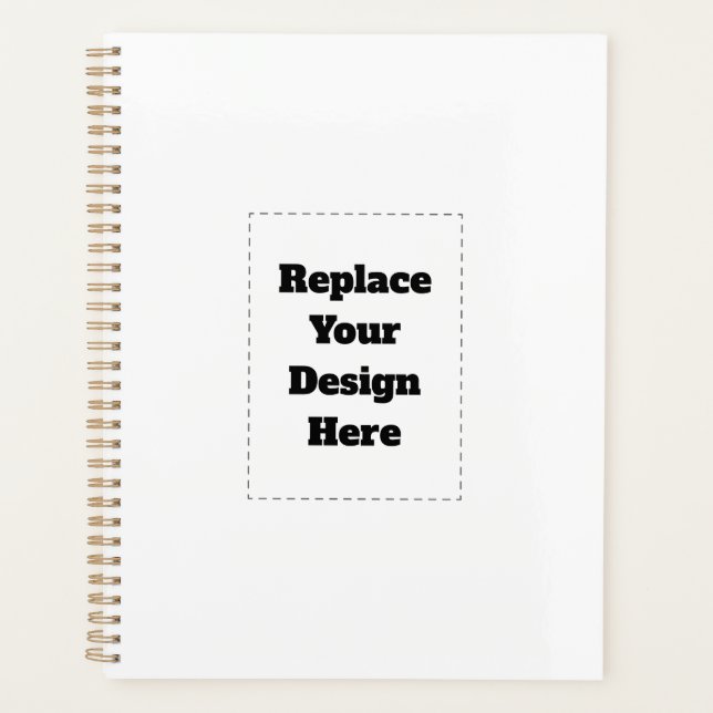 Create Your Own white  Planer (Vorderseite)