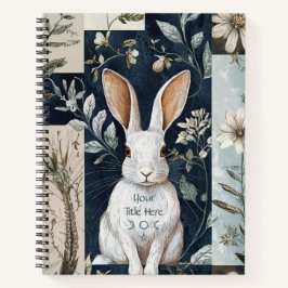Create Your Own White Rabbit Botanical Notizbuch