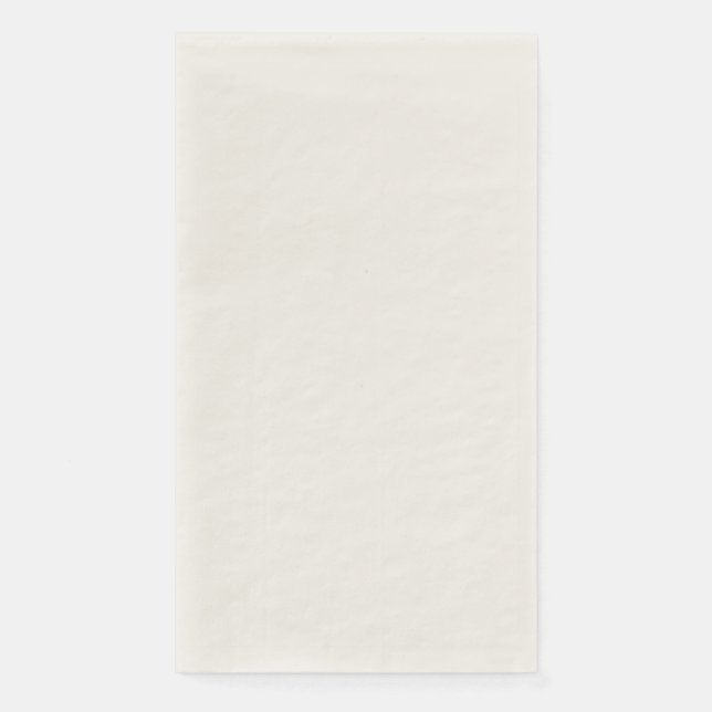 Create Your Own white  Serviette (Vorderseite)